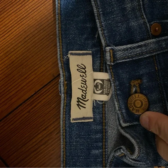 Madewell Mid-Rise Kick Out Jeans size 25 - Picture 3 of 13